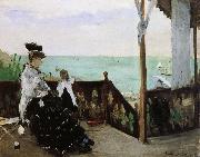 Berthe Morisot Seaside villa oil painting picture wholesale